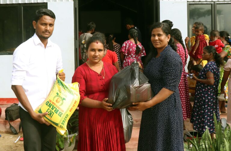 சீயோன் தேவாலயத்தினால் பாதிக்கப்பட்ட மக்களுக்கு நிவாரணம் கையளிப்பு!