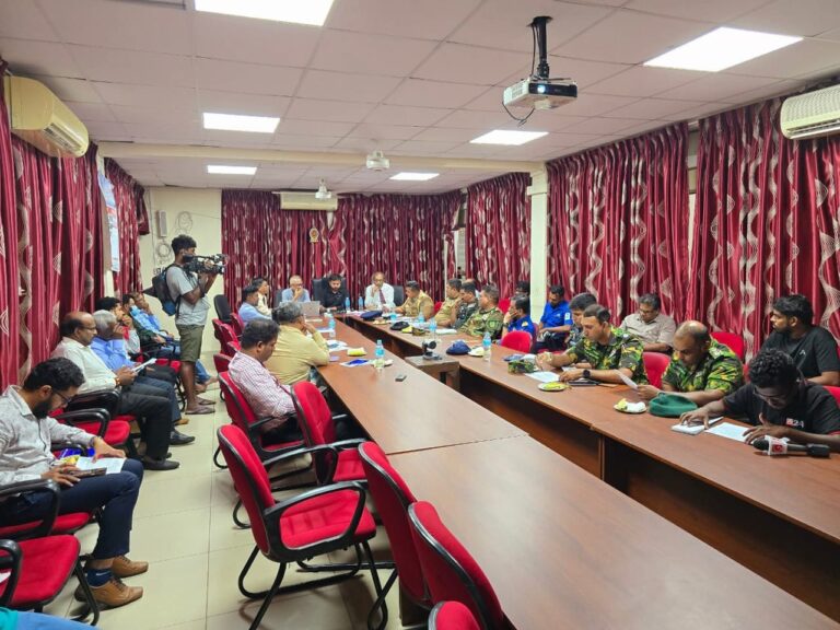 திருகோணமலை மாவட்ட அனர்த்த முகாமைத்துவம் தொடர்பில்  விசேட கூட்டம்