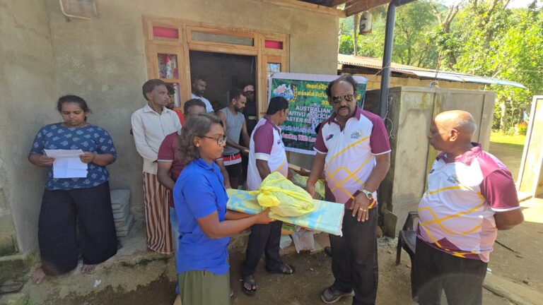 பேரிடரால் பாதிக்கப்பட்ட மக்களுக்கு ஒஸ்கார் அமைப்பால் நிவாரண உதவிகள் வழங்கி வைப்பு!