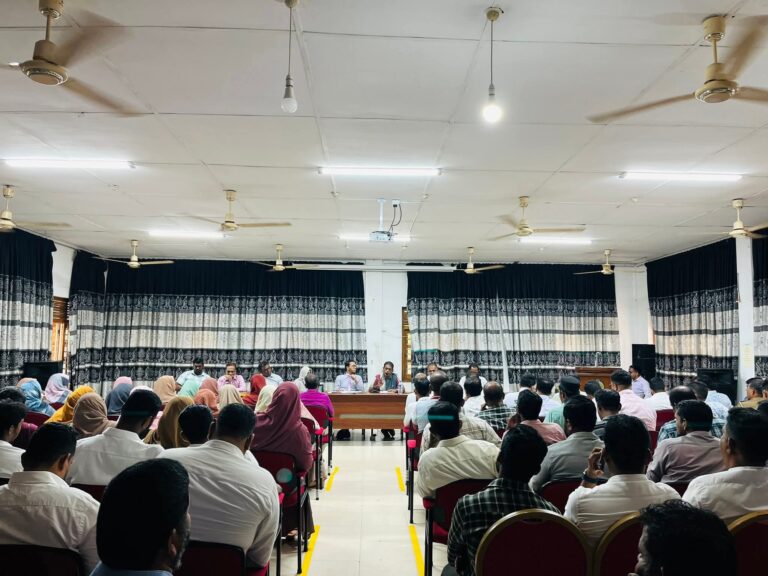 அட்டாளைச்சேனை பிரதேச அனர்த்த முகாமைத்துவ குழுக் கூட்டம்