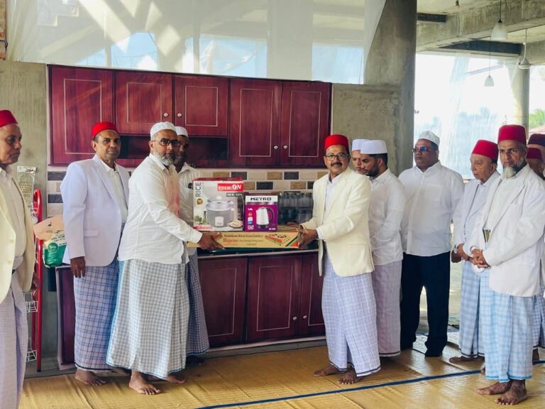 அனர்த்தத்தினால் பாதிக்கப்பட்ட இமாம்கள், முஅத்தின்களுக்கான நிதியுதவி வழங்கும் நிகழ்வு..!