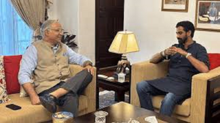 இந்திய  உயர்ஸ்தானிகர் ஜீவன் தொண்டமான் இடையே சந்திப்பு!