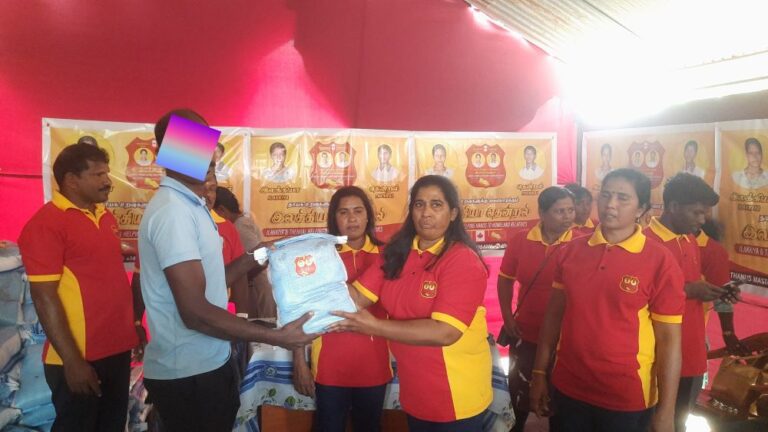 இலக்கியா தென்றல் அமைப்பு ஊடாக முல்லைத்தீவில் 130மாற்றுத்திறனாளிகளுக்கு உலருணவு பொதிகள் வழங்கி வைப்பு!
