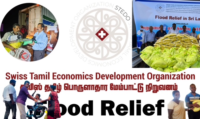 SWITZERLAND  STEDO நிறுவனத்தினால் இலங்கையில் மனிதாபிமான உதவிகள்.