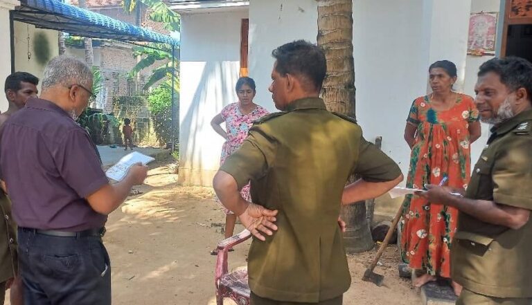 வெள்ளப் பாதிப்பு ஏற்ப்பட்ட இடங்களுக்கு சுகாதாரப் பாதுகாப்பை உறுதி செய்யும் வேலைத்திட்டம்