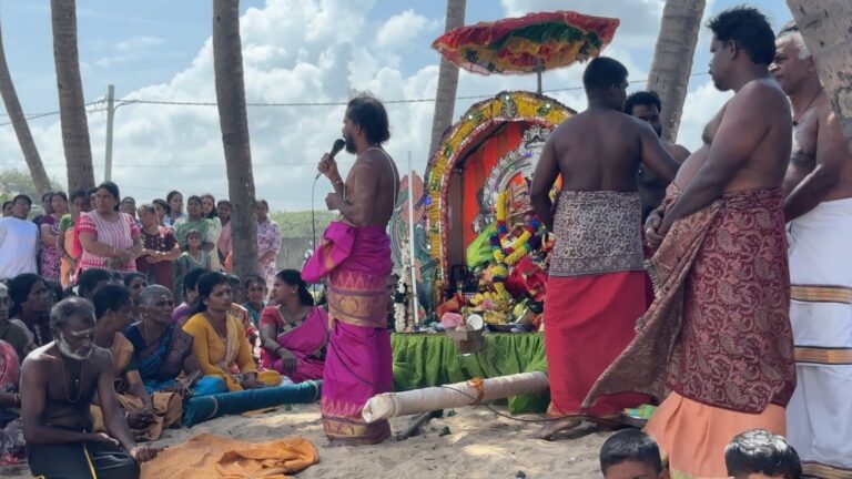 காரைதீவில் சிறப்பாக இடம்பெற்ற   திருவாதிரை சமுத்திர தீர்த்தம்