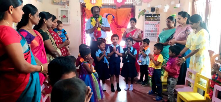 இன்று விபுலானந்தாவில் புதிய விழுதுகளின் புகுமுக விழா