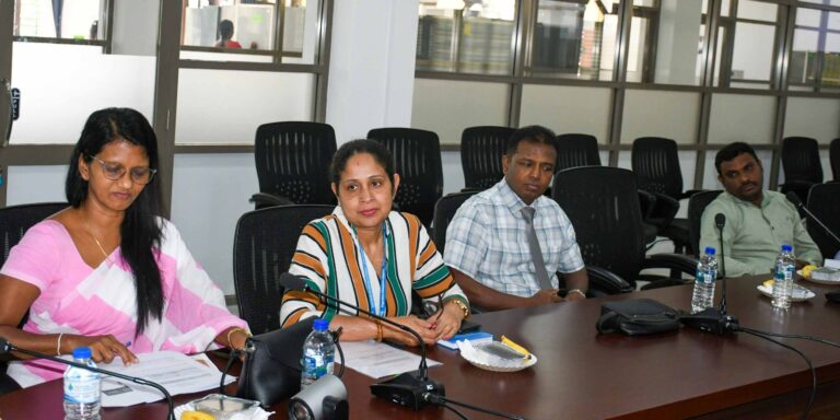 மட்டக்களப்பு மாவட்டத்தில் உலக உணவுத்திட்டத்தின் செயற்பாடுகள் தொடர்பான மீளாய்வு கூட்டம்.