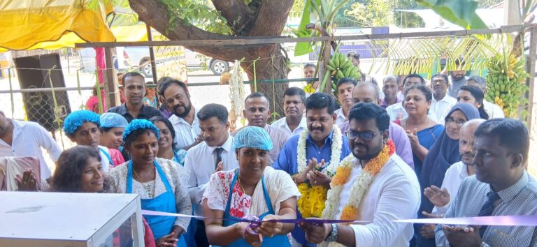 மண்முனைப் பற்று பிரதேசத்தில் சமுர்த்தி சுவபோஜன் திறப்பு விழா