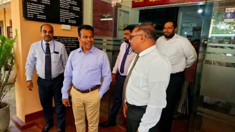 சம்மாந்துறைக்கு விஜயம் மேற்கொண்டுள்ள சுற்றுலாத்துறை பிரதி அமைச்சர்