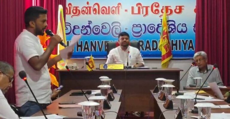 தோல்வியடைந்த சபைகளில் நிழல் அரசை உருவாக்க திசைகாட்டியினர் முயற்சி – பிரஜா சக்தி மீது பாரிய குற்றச்சாட்டு