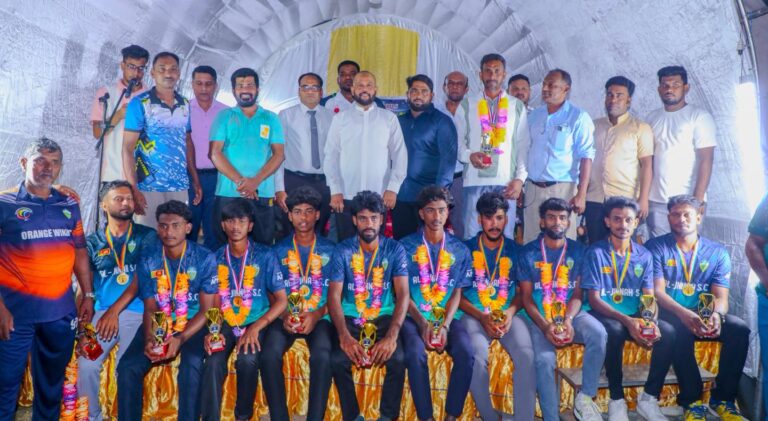 வட மாகாணத்தில் சாதனைபடைத்த தாராபுரம் ஜின்னா விளையாட்டு கழகத்திற்கு வரவேற்பு