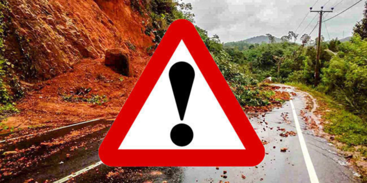 சீரற்ற வானிலையால் மண்சரிவு அபாய எச்சரிக்கை!