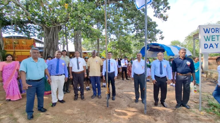 உலக ஈர நில தினத்தை முன்னிட்டு குருக்கள்மடம் ஏத்தாழைக்குள பறவைகள் சரணாலயத்தில் நிகழ்வு!!
