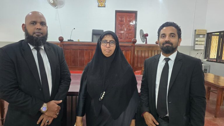 கல்முனை சட்டத்தரணிகள் சங்கத் தலைவி யாக மீண்டும் திருமதி ஆரிகா காரியப்பர்தெரிவு