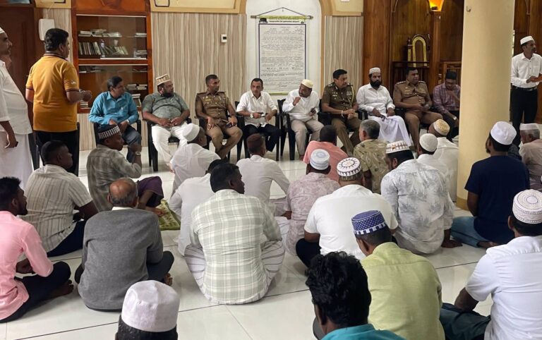 சமூக நல்லிணக்க நிகழ்வில் பங்கேற்க இறக்காமம் வந்த அம்பாறை மாவட்ட பிரதி பொலிஸ்மா அதிபர்