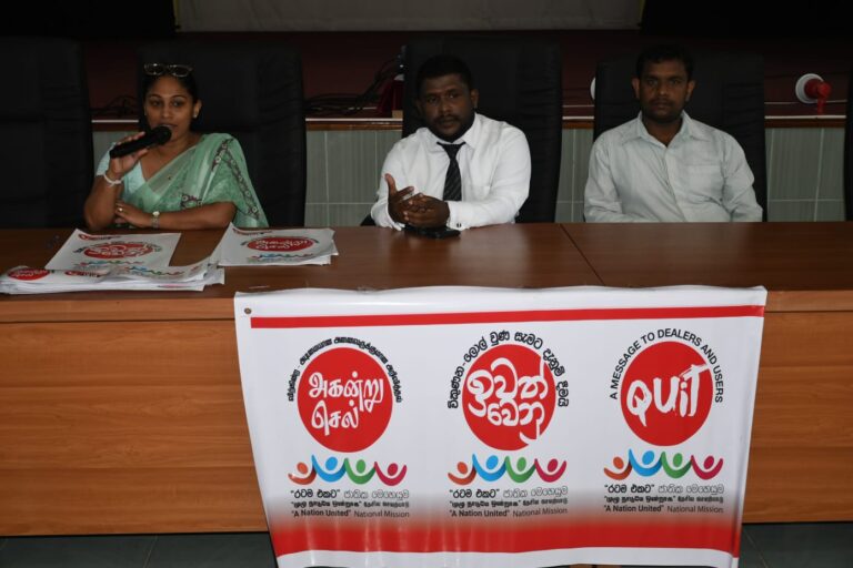 மட்டக்களப்பு தேசிய வைத்தியசாலையில் தேசிய  வேலைத்திட்டம்.