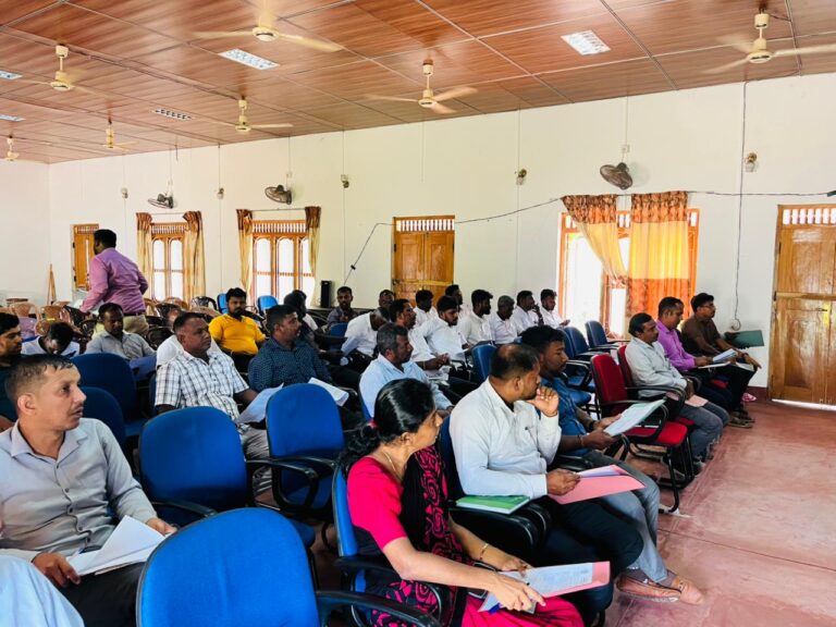 2026ஆம் ஆண்டுக்கான சிறுபோக நெற்பயிர்ச்செய்கை தொடர்பான ஆரம்ப கூட்டம்!