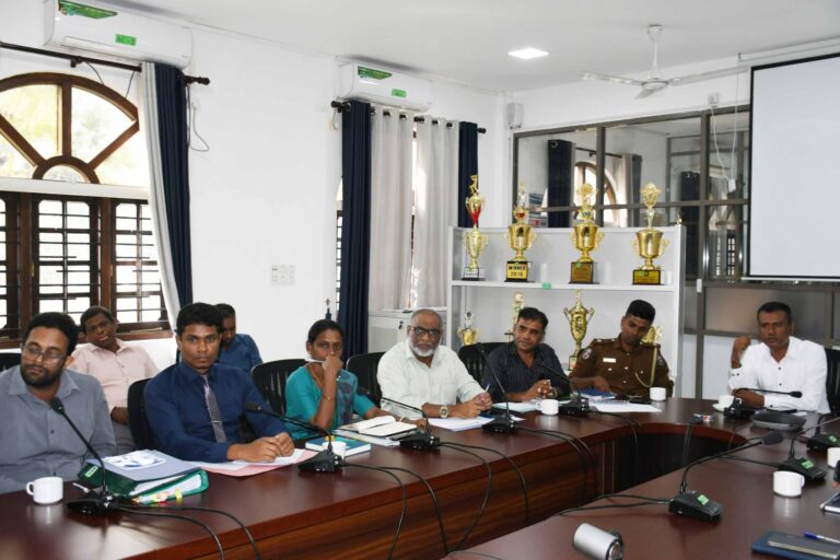 மாவட்டத்தின் கனிய வளங்கள் குறித்த உயர் மட்ட கலந்துரையாடல்.