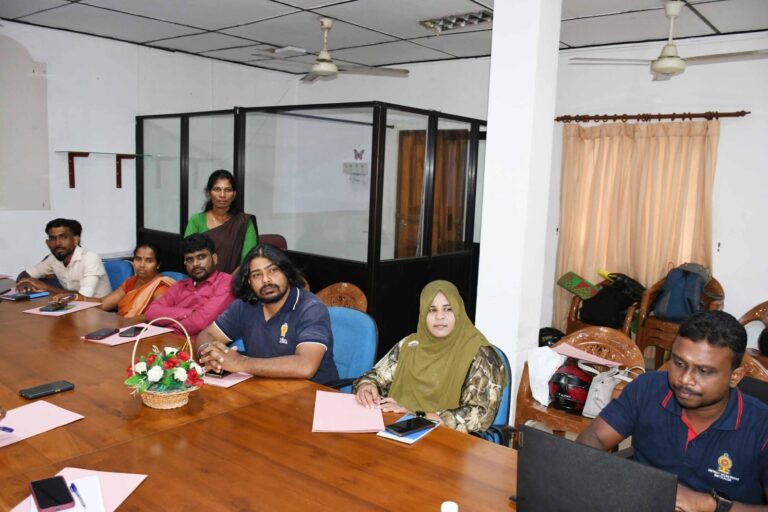 மட்டக்களப்பில் உற்பத்தித்திறன் மற்றும் தர மேலாண்மை குறித்த பயிற்றுவிப்பாளர் பயிற்சி நெறி