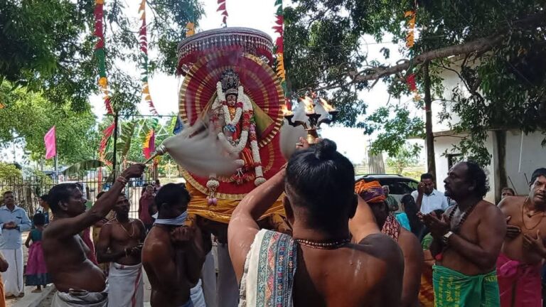 நாளை மறுநாள் சித்ரா பௌர்ணமியில் மடத்தடி மீனாட்சி அம்மாளின் தீர்த்தோற்சவம்