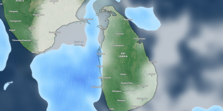 நாட்டின் பல பகுதிகளில் மழையுடனான காலநிலை!