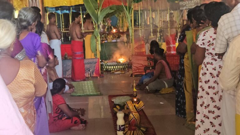 உகந்தமலை முருகனாலயத்தில் பக்தி பூர்வமாக இடம்பெற்ற பாலஸ்தாபனம்!