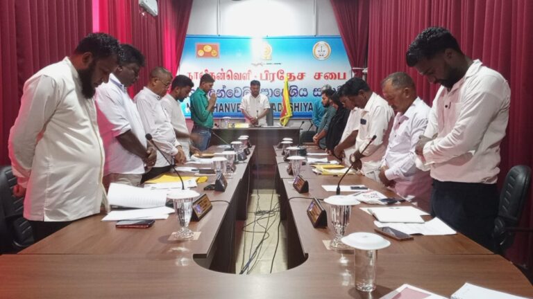 முள்ளிவாய்க்கால் நினைவேந்தலுடன் ஆரம்பமான நாவிதன்வெளி பிரதேச சபை அமர்வு