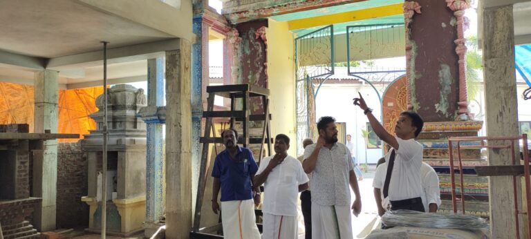 கல்முனை ஆதார  வைத்தியசாலை பழமை வாய்ந்த ஶ்ரீ சித்தி வினாயகர் ஆலய புனருத்தாரணம்