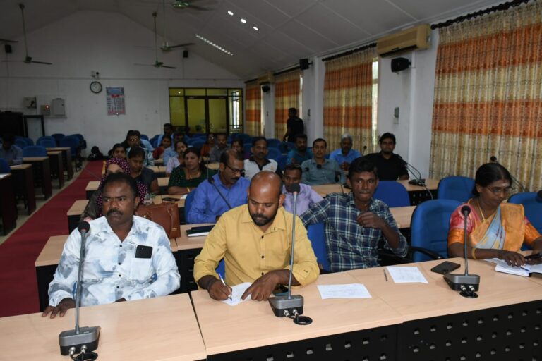 மட்டக்களப்பு  மாவட்டவிவசாய முன்னேற்ற அறிக்கை தொடர்பான கலந்துரையாடல்