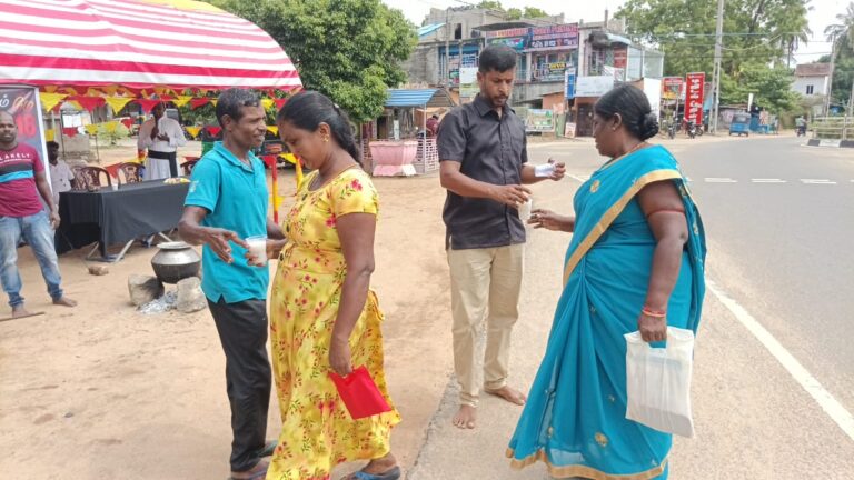 மட்டக்களப்பு கிரானில் நேற்றைய தினம் முள்ளிவாய்க்கால் கஞ்சி வழங்கல் நிகழ்வு!