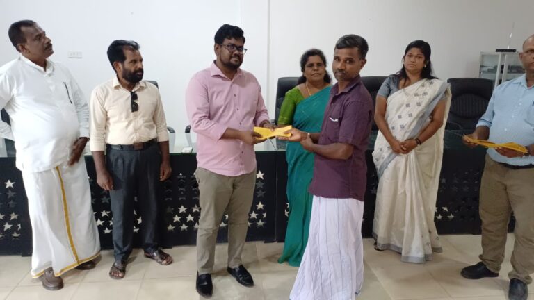 டிக்வா புயலினால் பாதிக்கப்பட்ட வவுணதீவு சிறு, நடுத்தர வியாபாரிகளுக்கான நிதியுதவிகள் வழங்கி வைப்பு