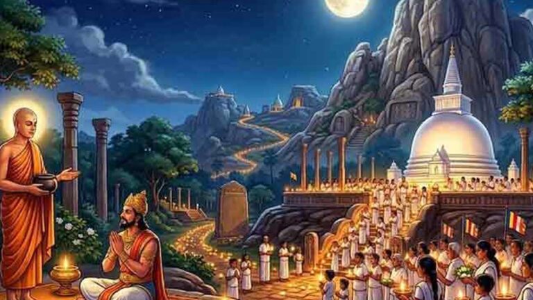 பொசன் பௌர்ணமி தினம் இன்று