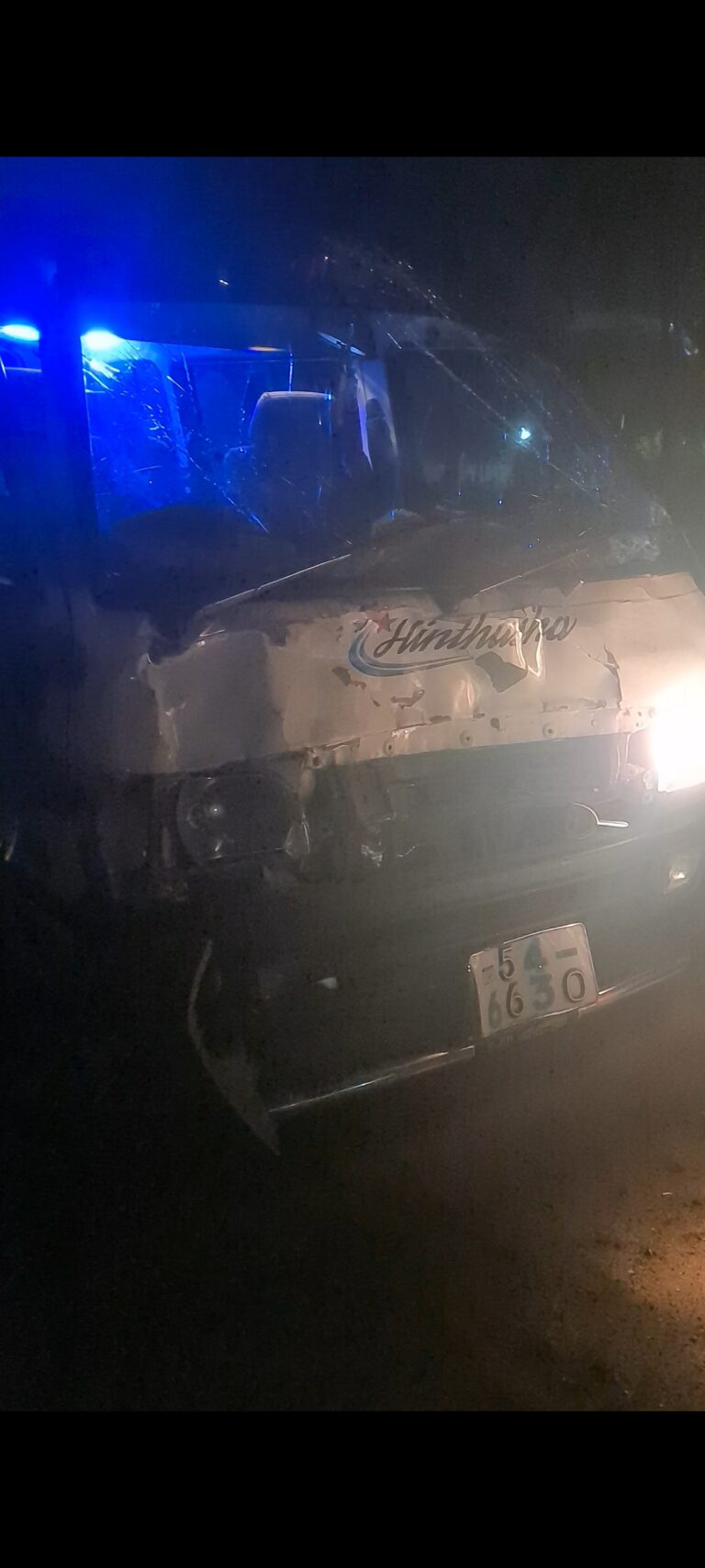 களுதாவளையில் விபத்து உயிருக்காக போராட்டம்.