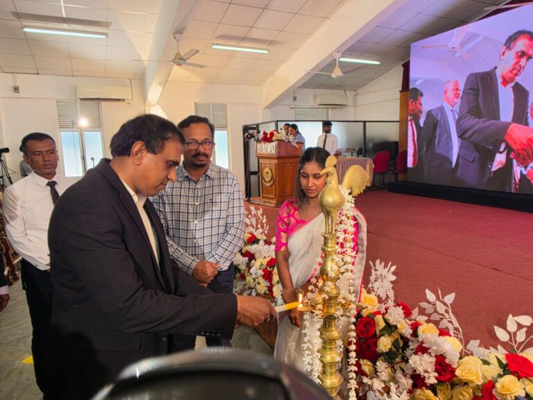 இங்குபேசன் நிலையம் நிலையான பொருளாதார வளர்ச்சியை ஊக்குவிப்பதற்க்காக கிழக்கு மாகாணத்தில் திறந்து வைப்பு!