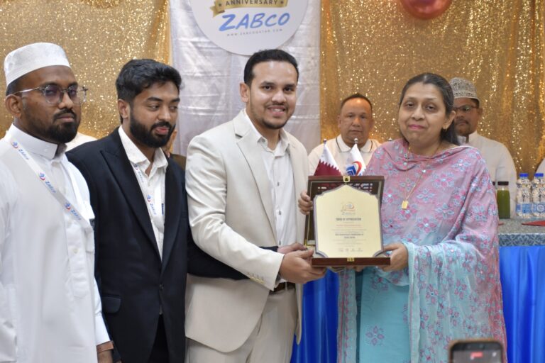 கத்தாரில் ZABCO நிறுவனத்தின் 10வது ஆண்டு நிறைவு விழா