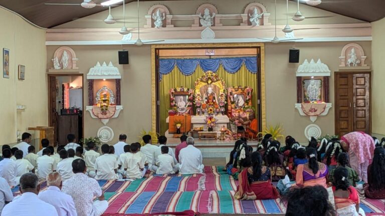 இராமகிருஷ்ண மிஷனில் குரு பூர்ணிமா!