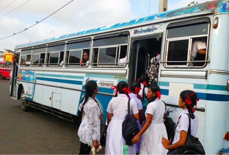மன்னார் சிசுசெரிய சேவைக்கான வழித்தடம்