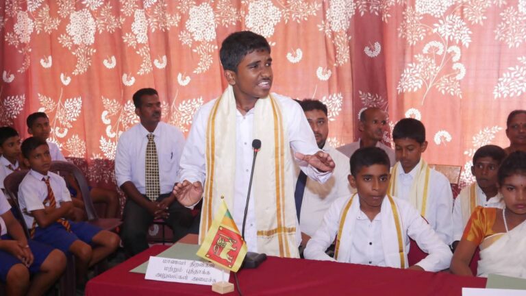 கலைமகளில் கலக்கிய மாணவர் பாராளுமன்ற அமர்வு