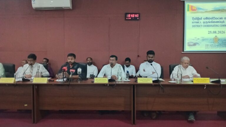 திருகோணமலை மாவட்ட பிரதேச செயலக எல்லை பிரிப்பு முரண்பாடு உள்ளது இதனை தீர்க்க முயற்சியுங்கள் _எஸ்.குகதாசன் எம்பி