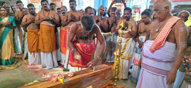 கொக்கட்டிச்சோலை தான்தோன்றீஸ்வரர் ஆலயத்திற்கு மூன்று கோடி பெறுமதியான சித்திரத் தேரிற்கான ஆரம்ப நிகழ்வு!!