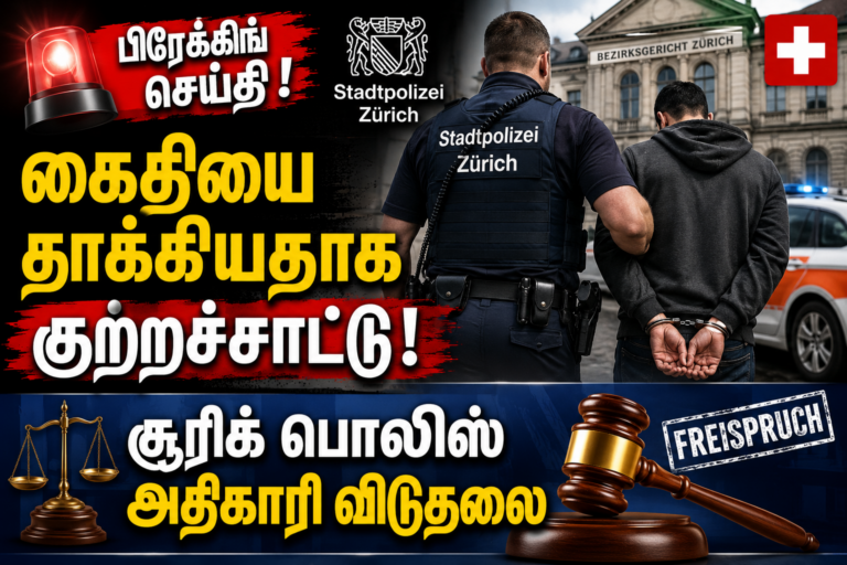 சூரிக் காவல்துறை அதிகாரியை விடுவித்த நீதிமன்றம்
