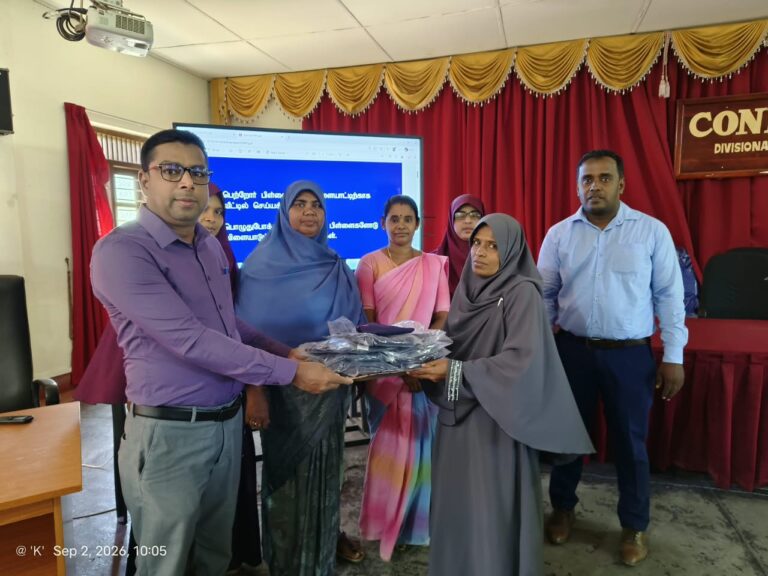 கோறளைப்பற்று மத்தியில் முன்பள்ளி மாணவர்களின் பெற்றோருக்கான விழிப்புணர்வு நிகழ்வு