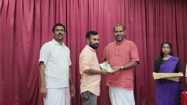 சட்டத்தரணி சுகாஸின் தமிழன் கனவு நூல் மட்டக்களப்பில் வெளியீடு…